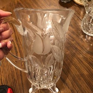 Vintage water pitcher